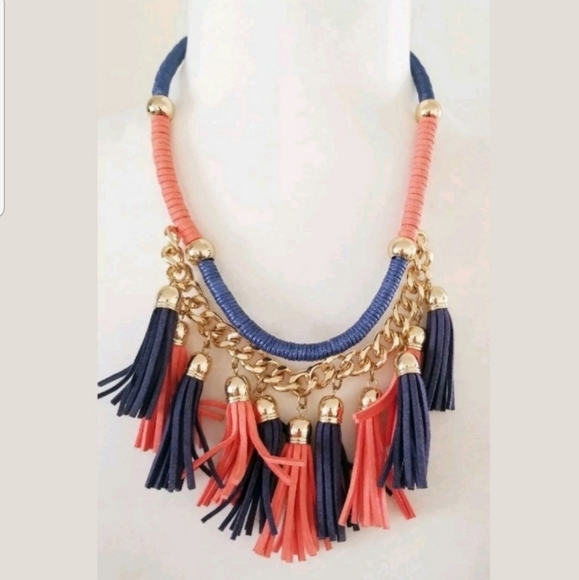 Aldo Jewelry - ALDO FRINGE STATEMENT NECKLACE
